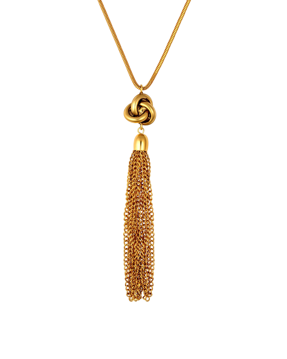 Tassel Knot Necklace