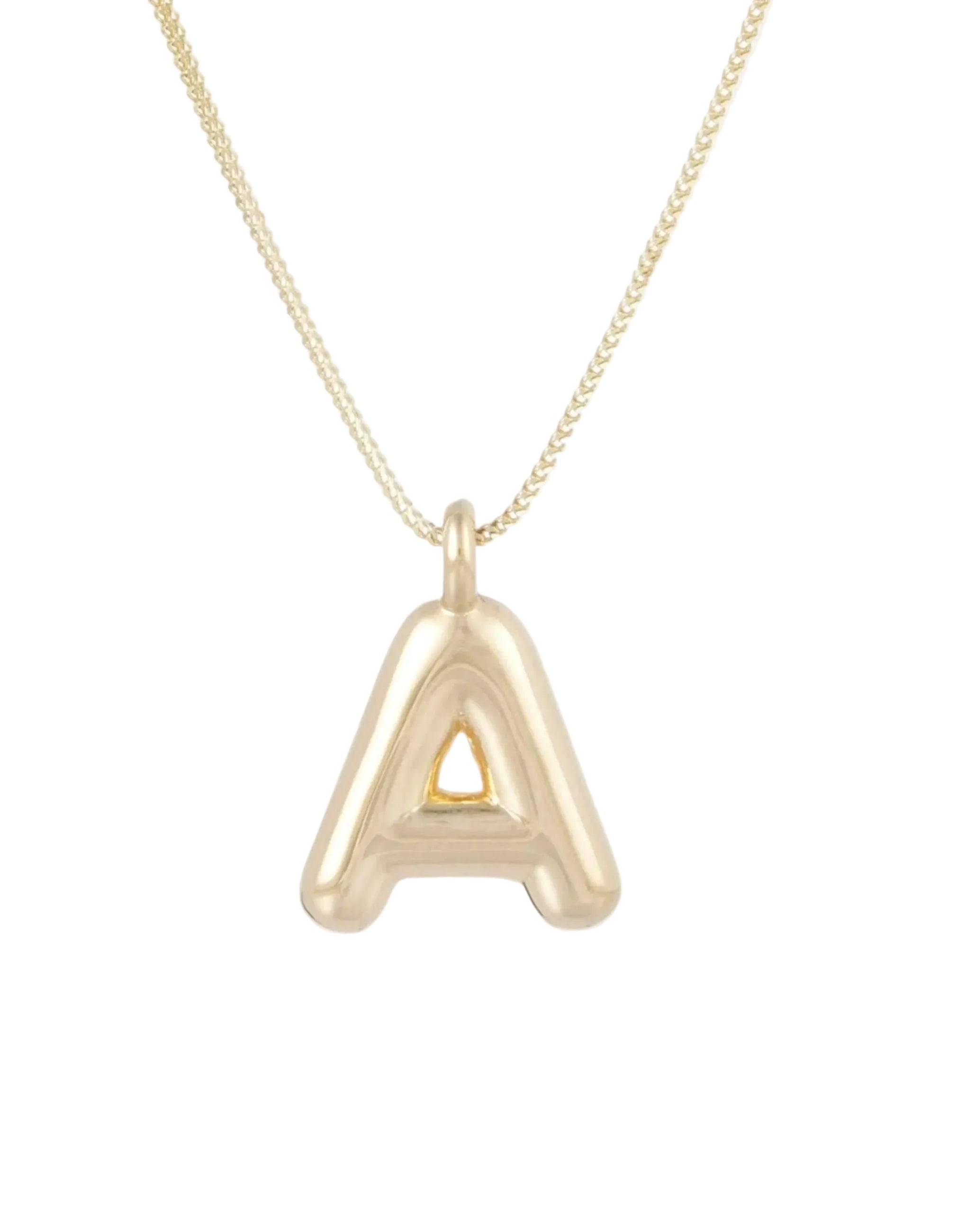 Helium Initial Pendant by Ariel Gordon Jewelry - At Present Jewelry