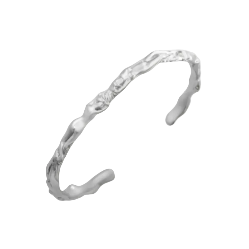 Sleeping Venus Cuff, Silver by Carina Hardy - At Present Jewelry