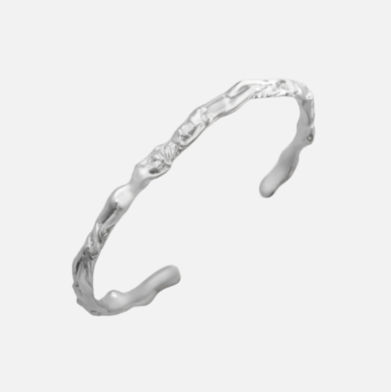 Sleeping Venus Cuff, Silver by Carina Hardy - At Present Jewelry