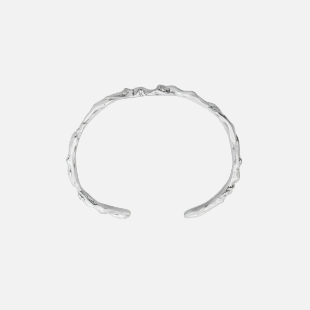 Sleeping Venus Cuff, Silver by Carina Hardy - At Present Jewelry