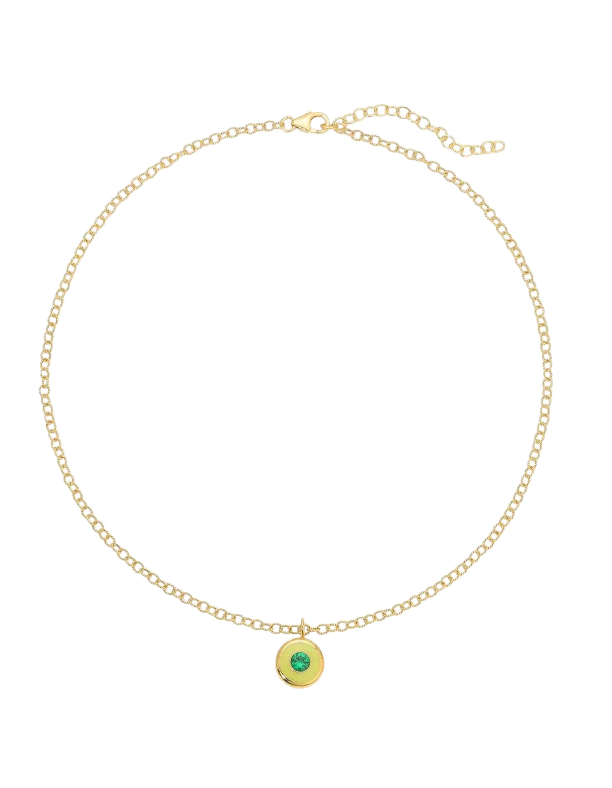 Reversible Coin Necklace