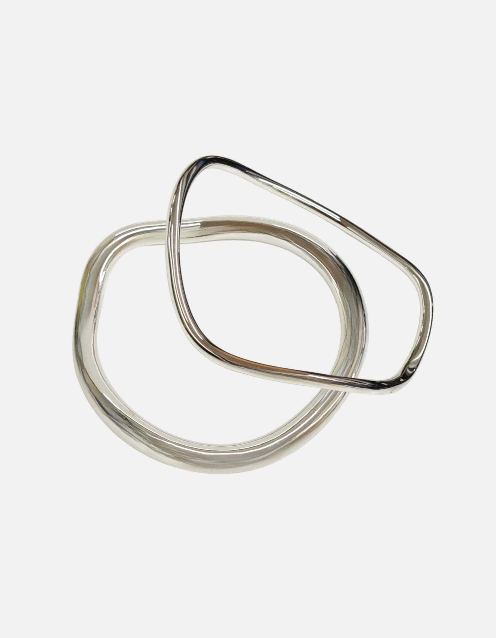 It Comes in Waves Bangle Set by Anita Berisha - At Present Jewelry