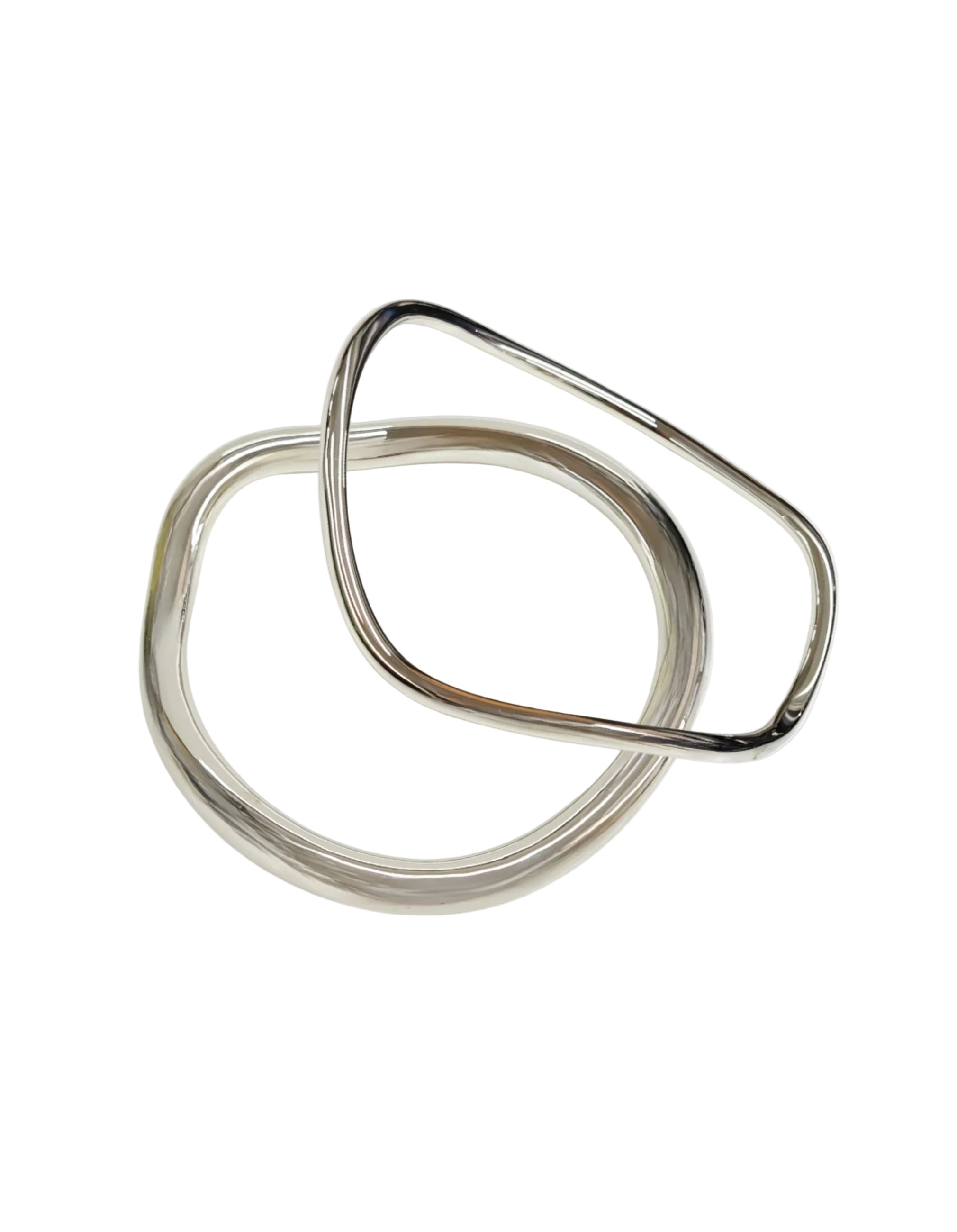 It Comes in Waves Bangle Set by Anita Berisha - At Present Jewelry