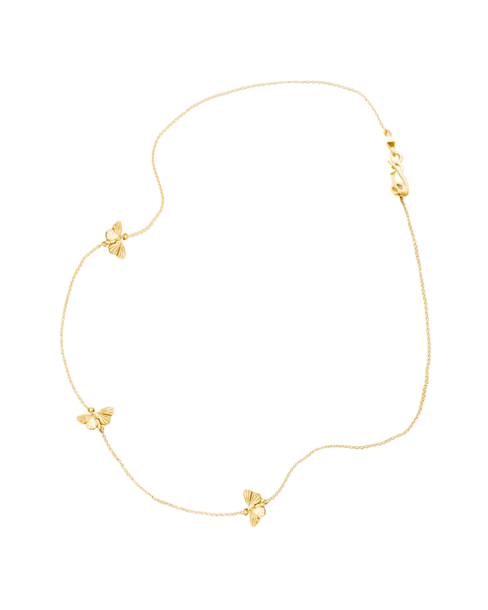 Tiny Asterope 3 Migration Necklace by James Banks Design - At Present Jewelry