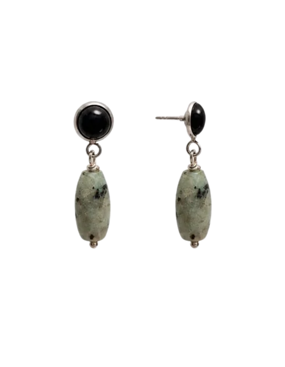Sesame Jasper Drop Earrings