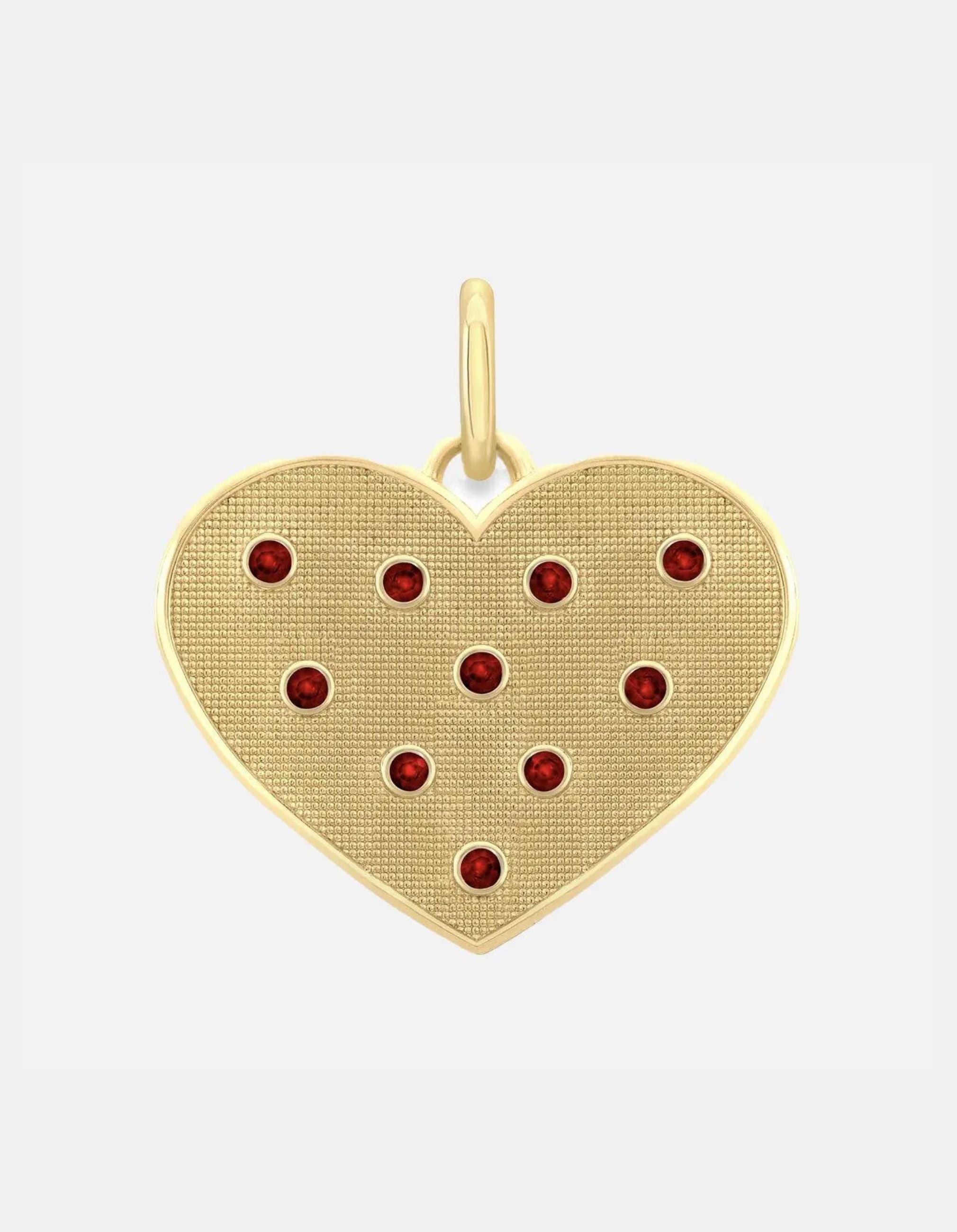 Birthstone Heart Pendant
