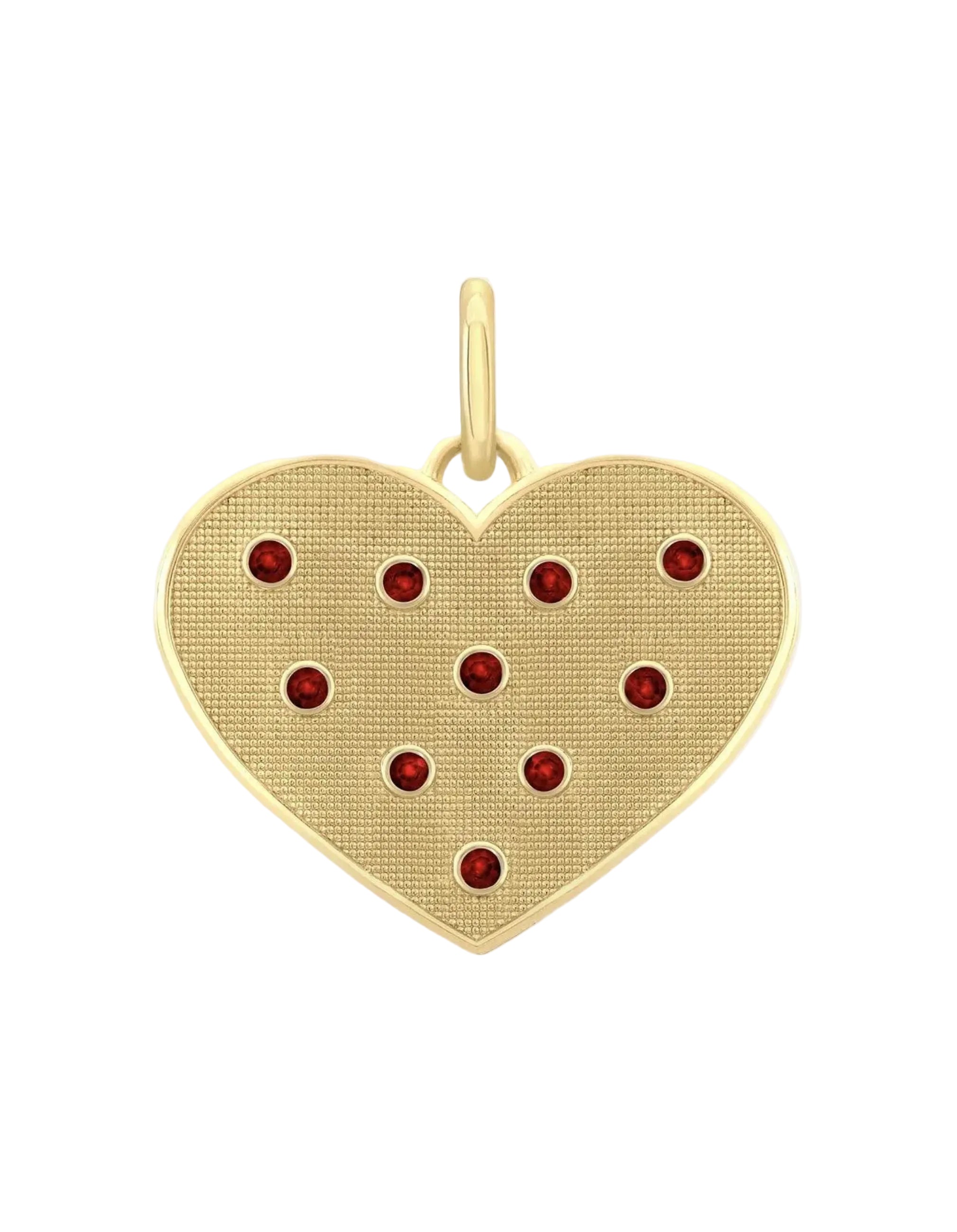Birthstone Heart Pendant