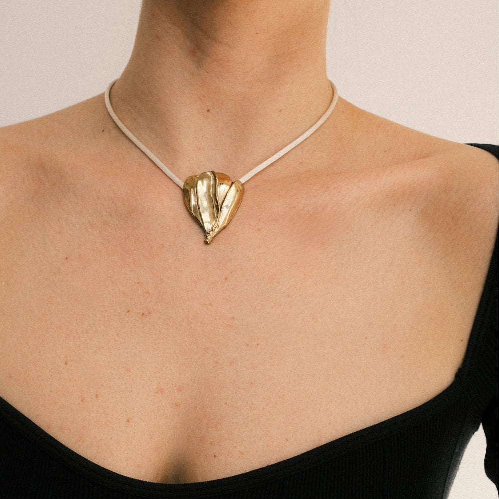 La Tulipe Pendant by Anita Berisha - At Present Jewelry