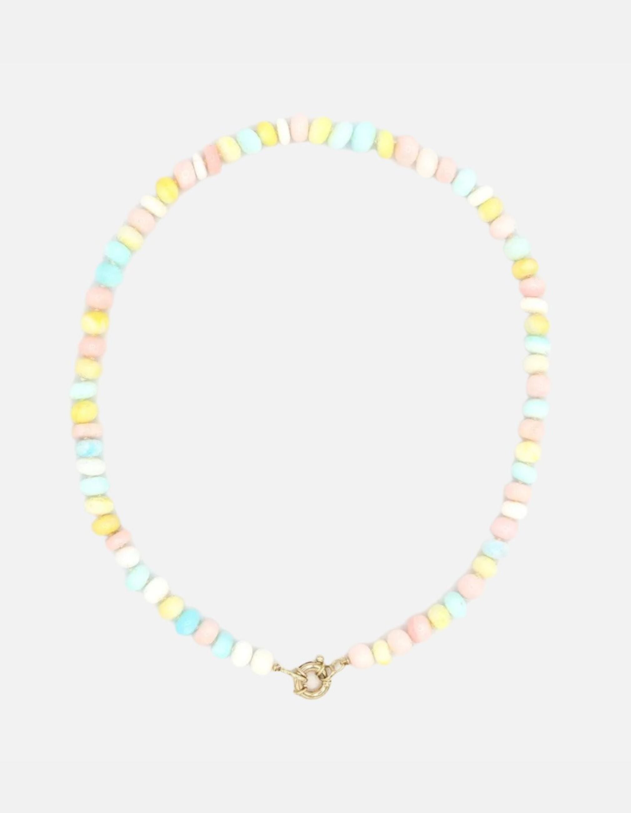 Candy Opal Gemstone Necklace by Encirkled Jewelry - At Present Jewelry