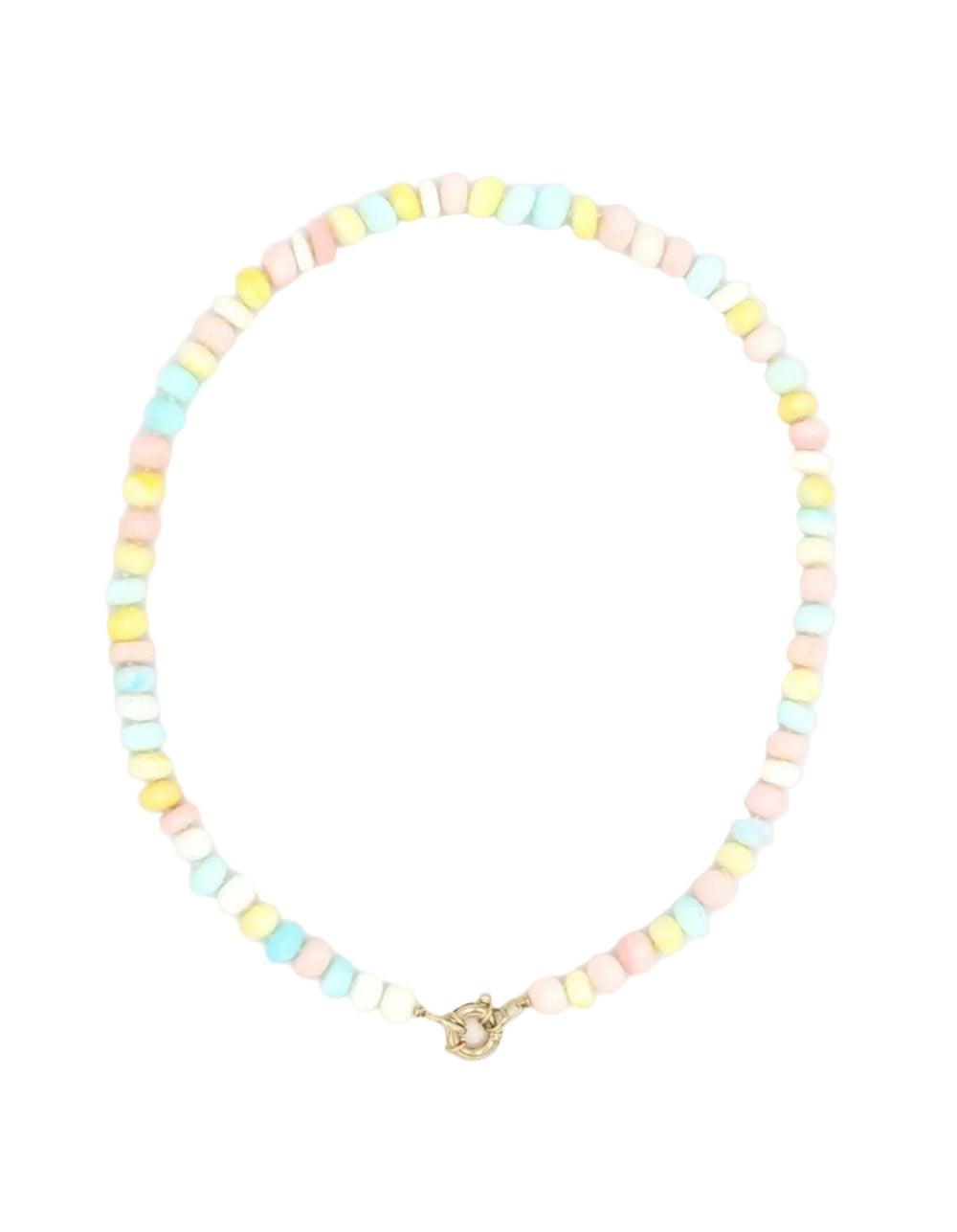 Candy Opal Gemstone Necklace by Encirkled Jewelry - At Present Jewelry