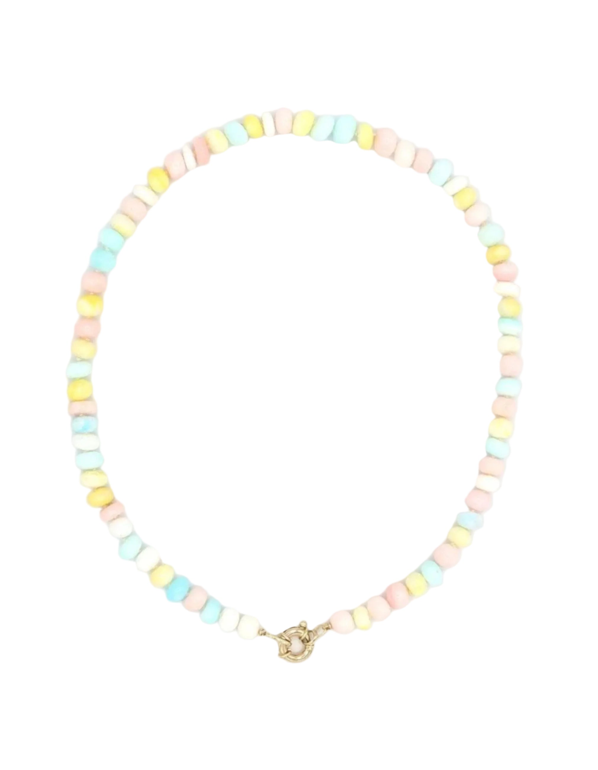 Candy Opal Gemstone Necklace by Encirkled Jewelry - At Present Jewelry