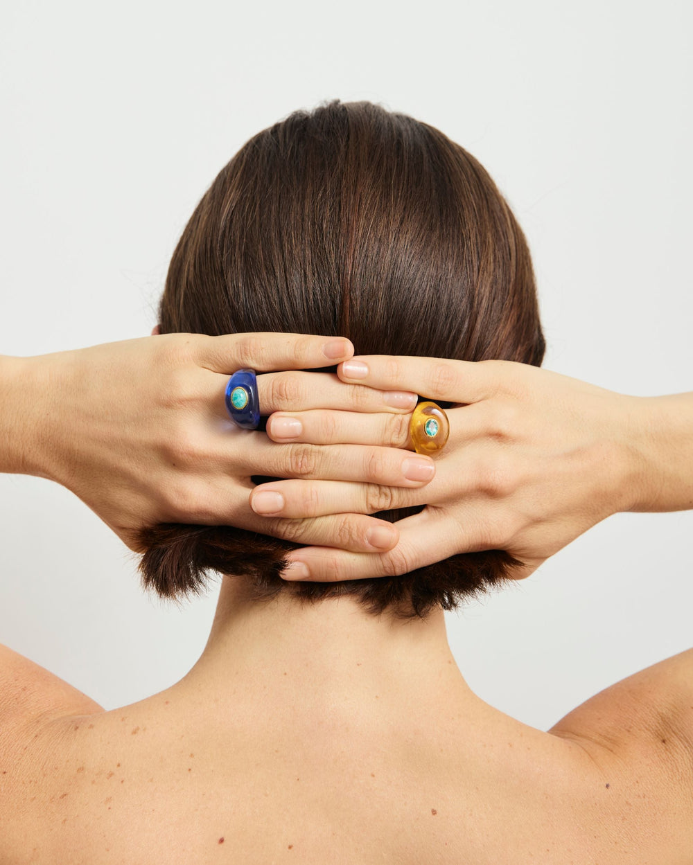 Halo Ring in Honey by Lizzie Fortunato - At Present Jewelry