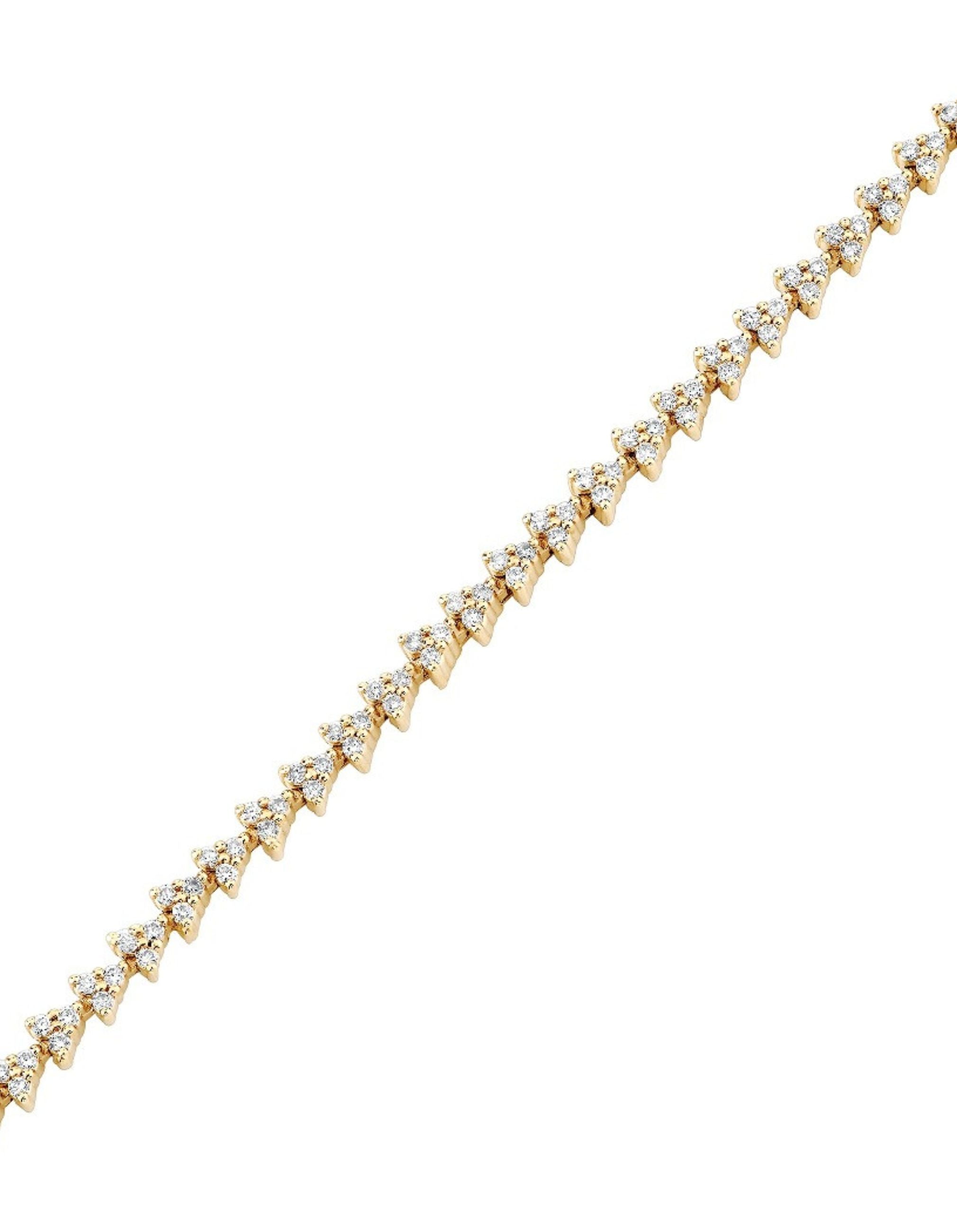 Diamond Arrow Tennis Bracelet