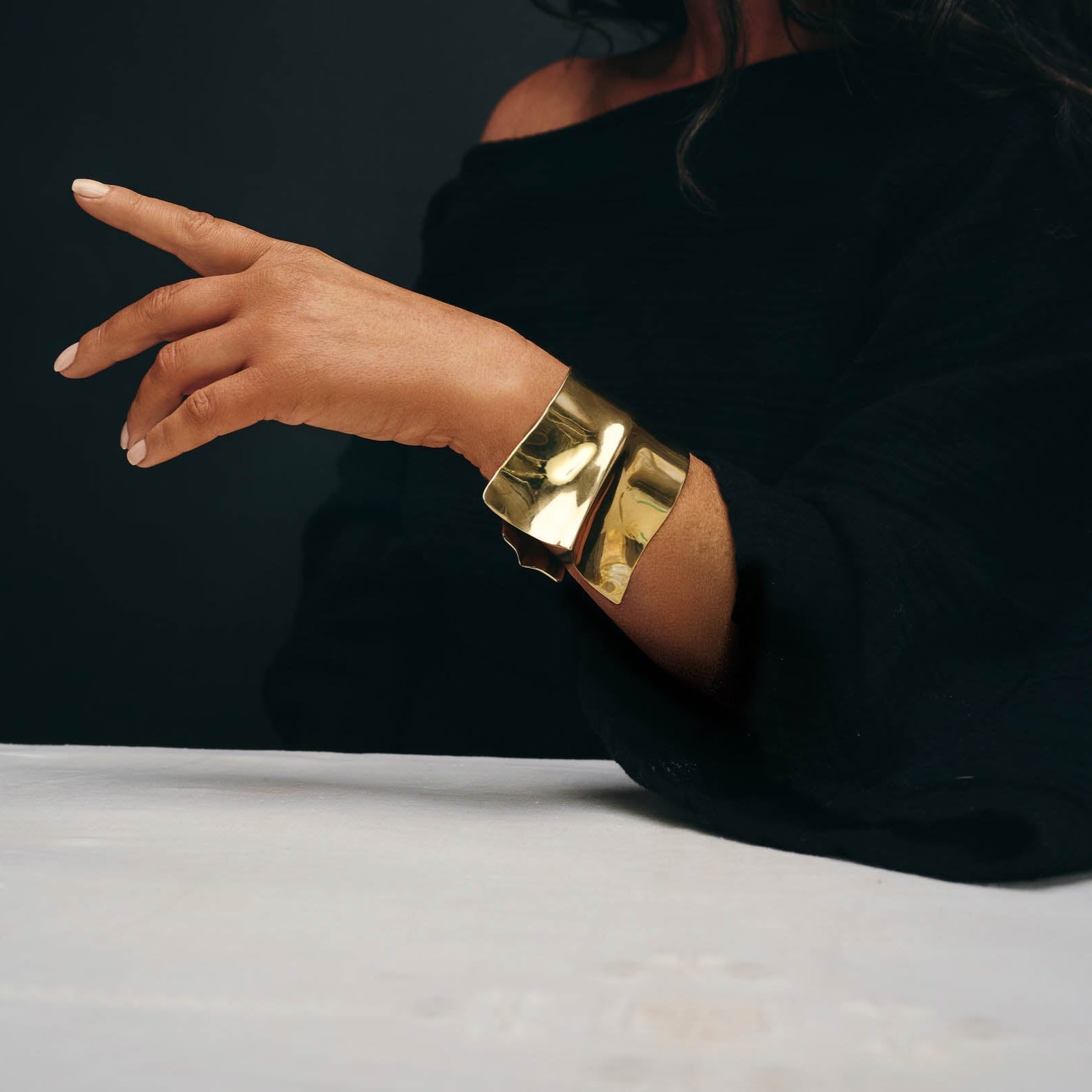 Nina Cuff Bracelet by Ariana Boussard-Reifel - At Present Jewelry