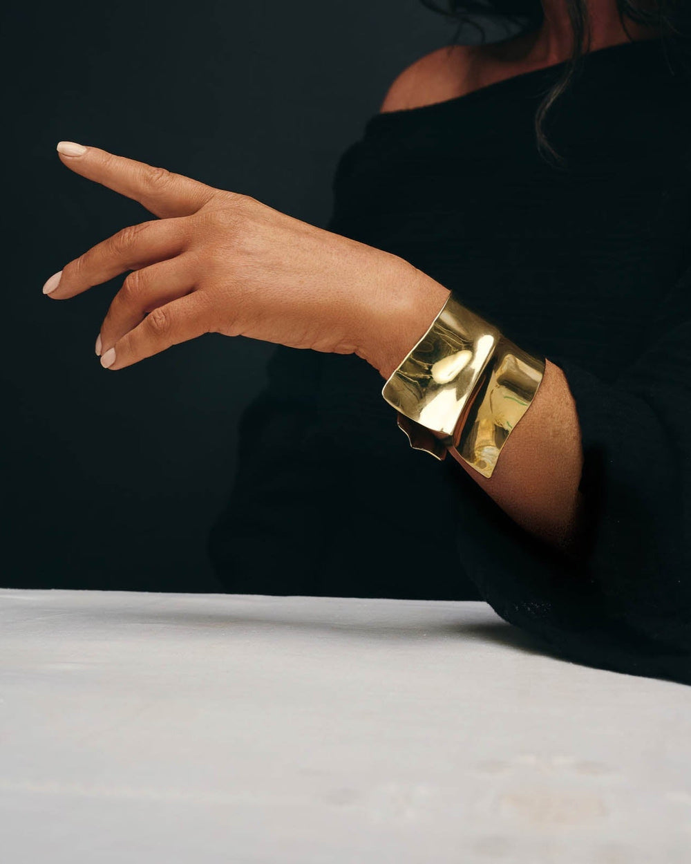 Nina Cuff Bracelet by Ariana Boussard-Reifel - At Present Jewelry