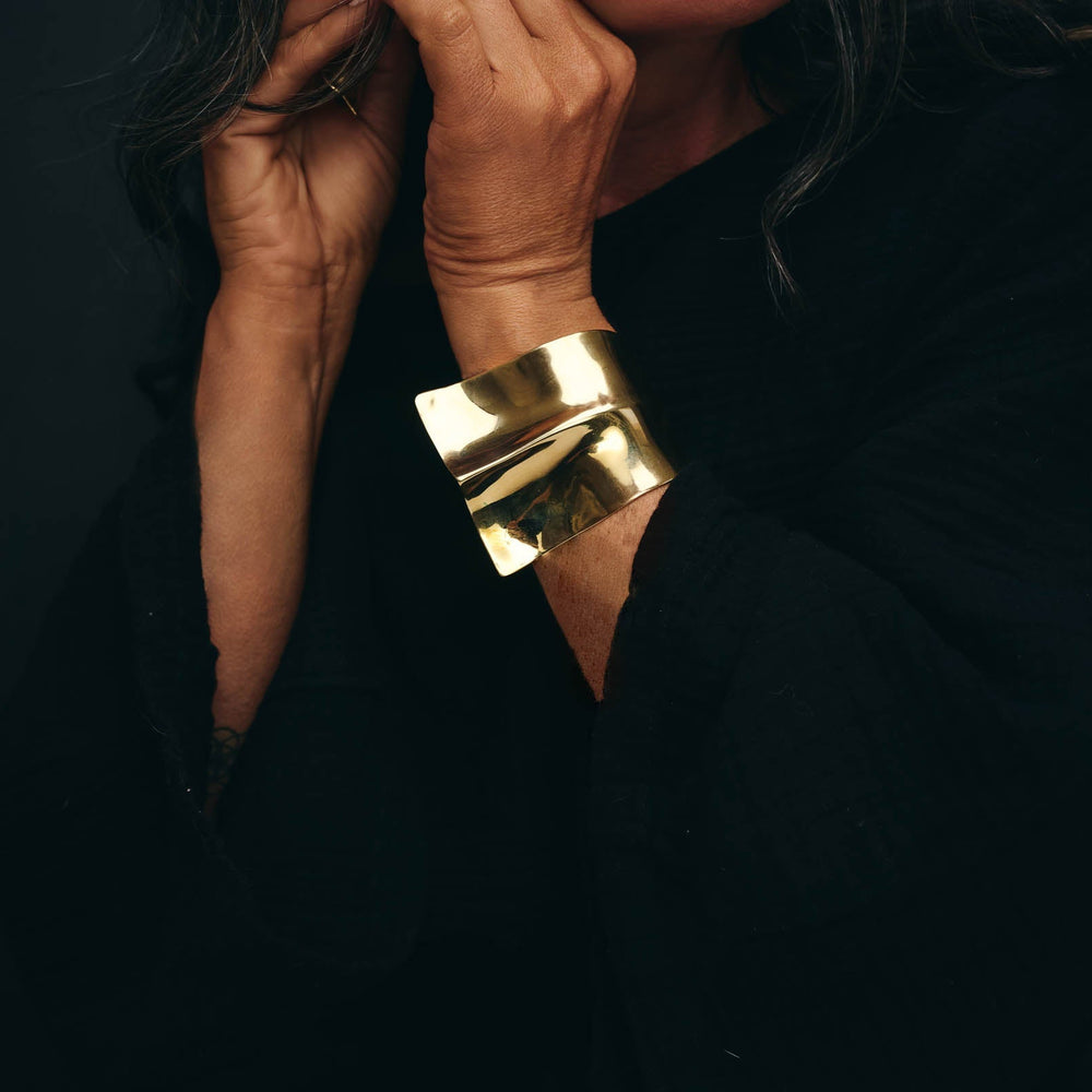 Nina Cuff Bracelet by Ariana Boussard-Reifel - At Present Jewelry