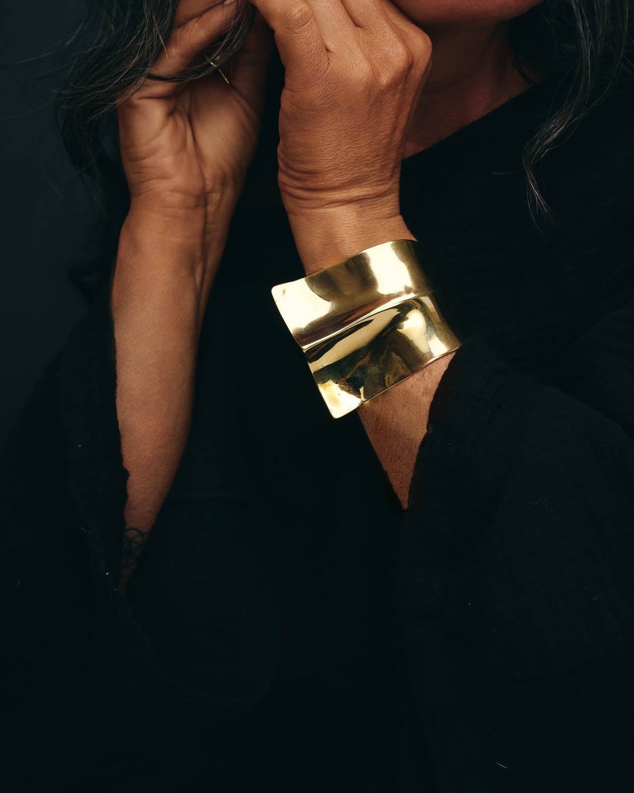 Nina Cuff Bracelet by Ariana Boussard-Reifel - At Present Jewelry