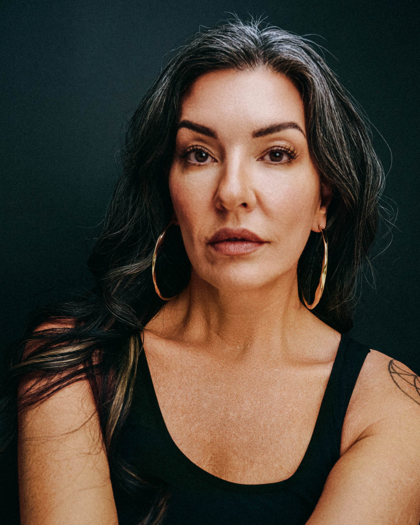 Sinew Hoops Large by Ariana Boussard-Reifel - At Present Jewelry