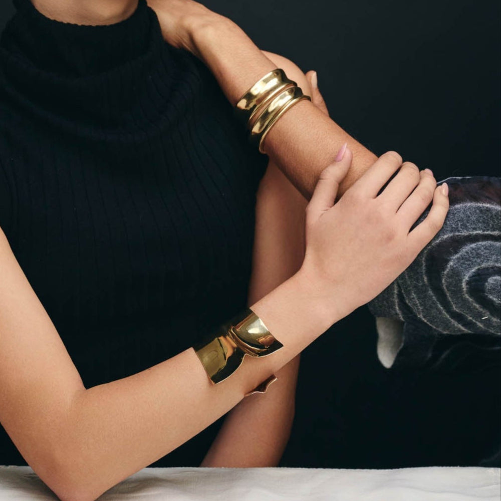Nina Cuff Bracelet by Ariana Boussard-Reifel - At Present Jewelry