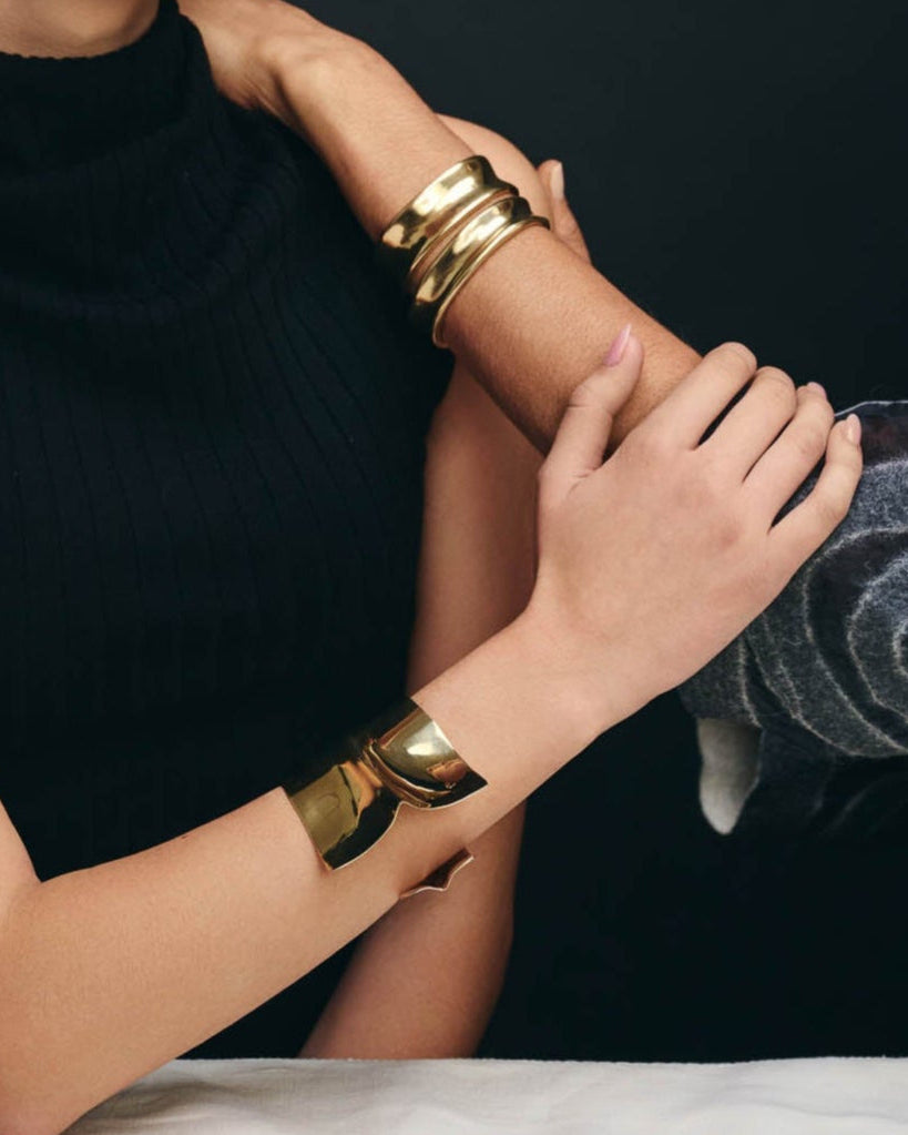 Nina Cuff Bracelet by Ariana Boussard-Reifel - At Present Jewelry