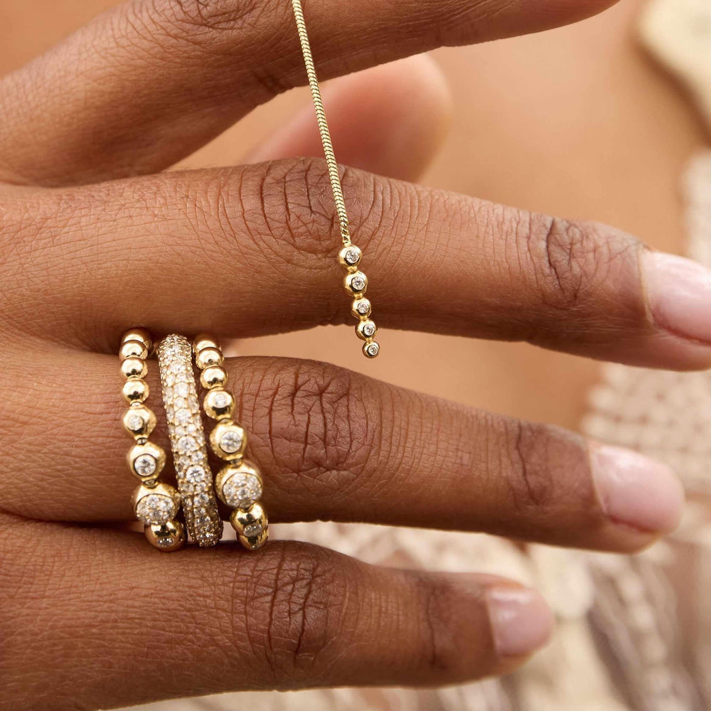 Glitter Stack Ring by Eden Presley - At Present Jewelry