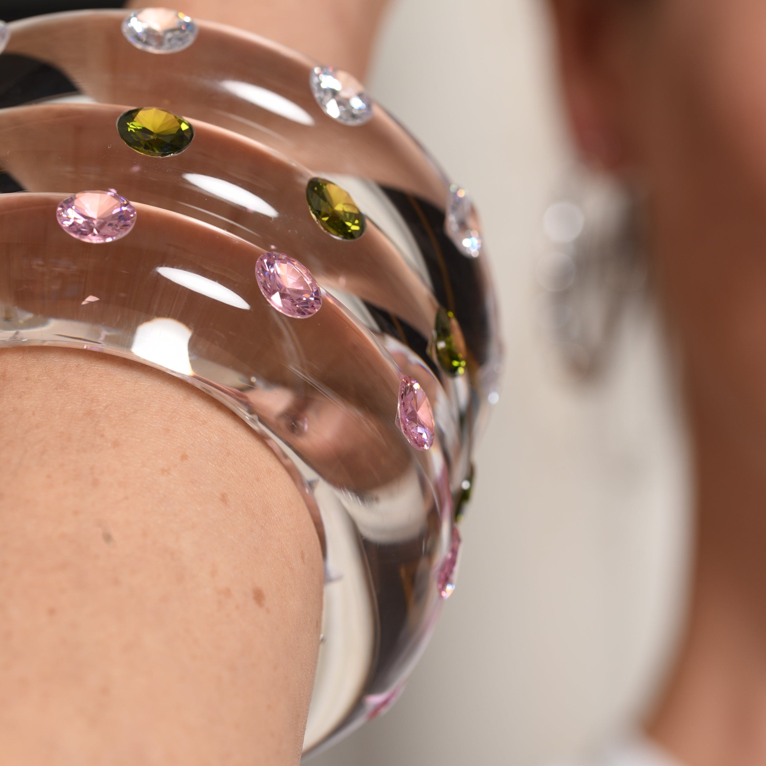 Big Lucid Bangle by Sarah Noor - At Present Jewelry