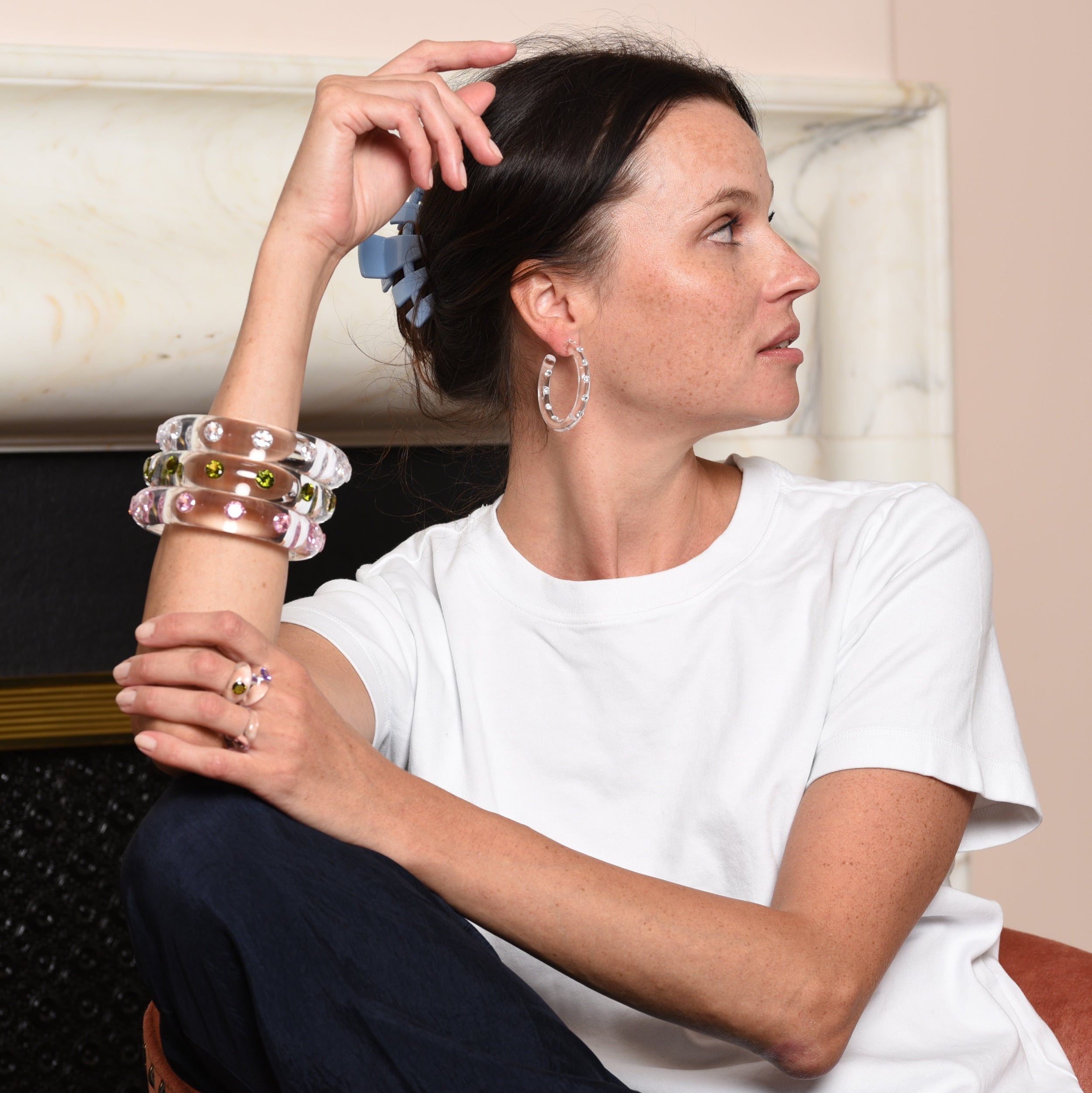 Medium Lucid Hoops by Sarah Noor - At Present Jewelry