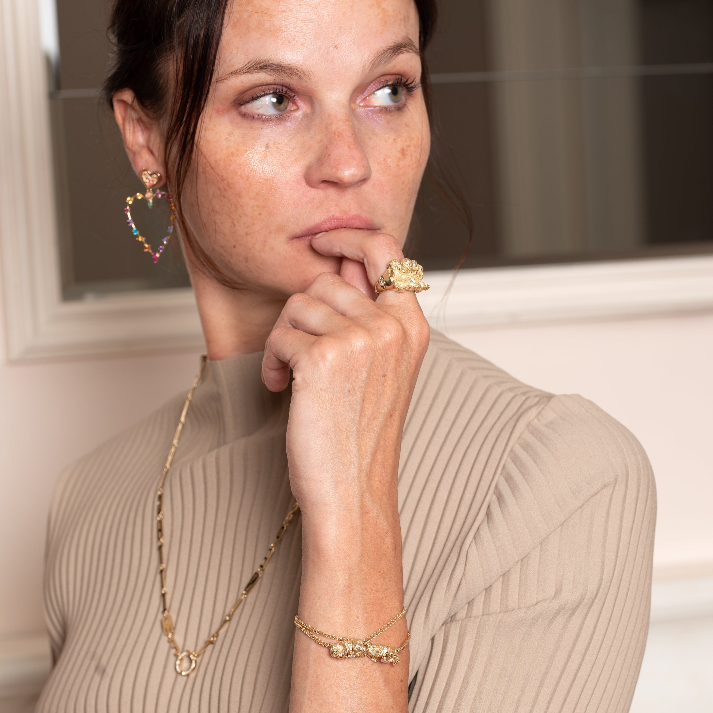 Wise Monkeys Bracelet by Eden Presley - At Present Jewelry