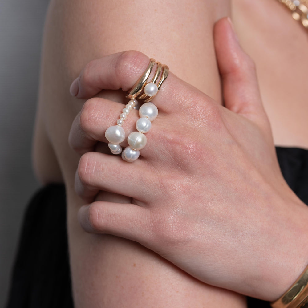 Petite Baroque Ring by Anita Berisha - At Present Jewelry