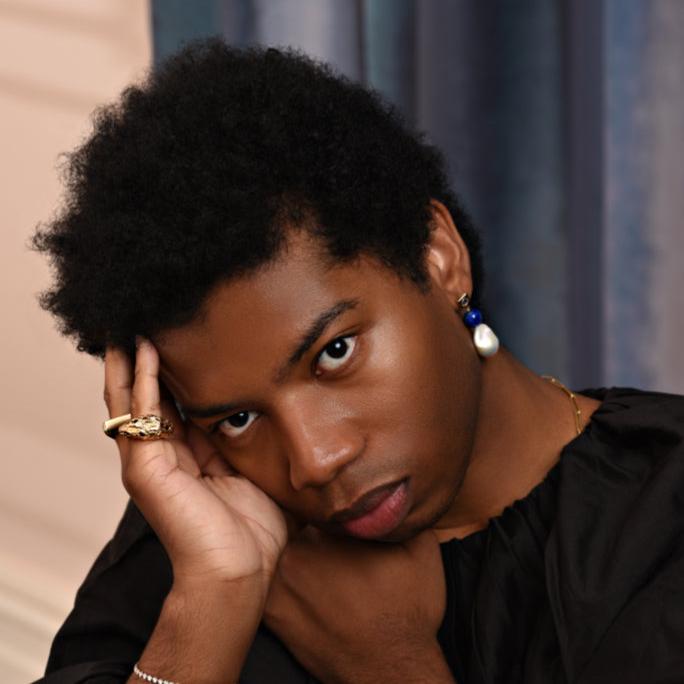 BOLD Earrings, Gold Plated by Jalil Johnson : At Present Collection - At Present Jewelry