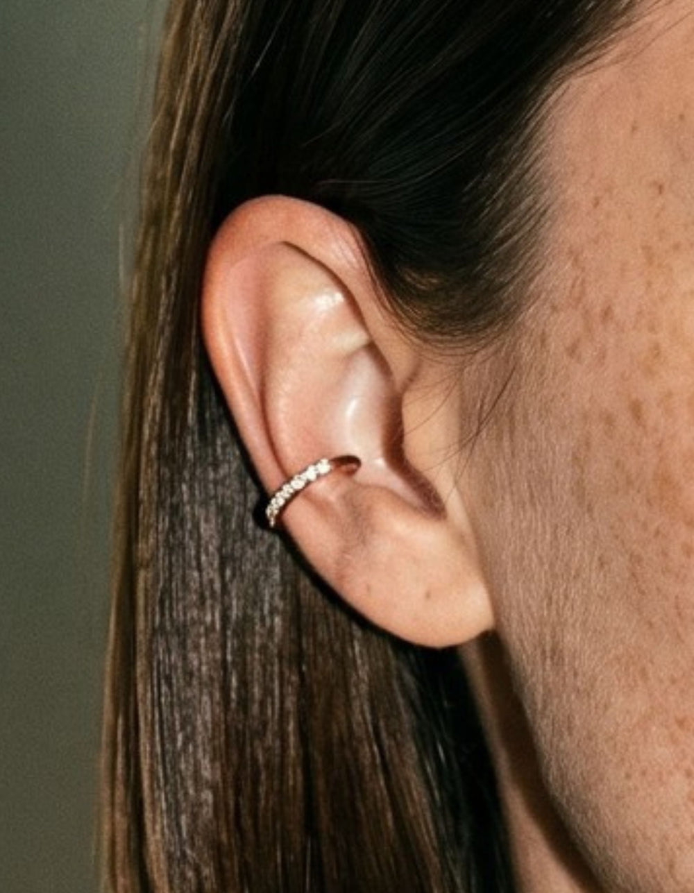 Pavé Cuff Earring