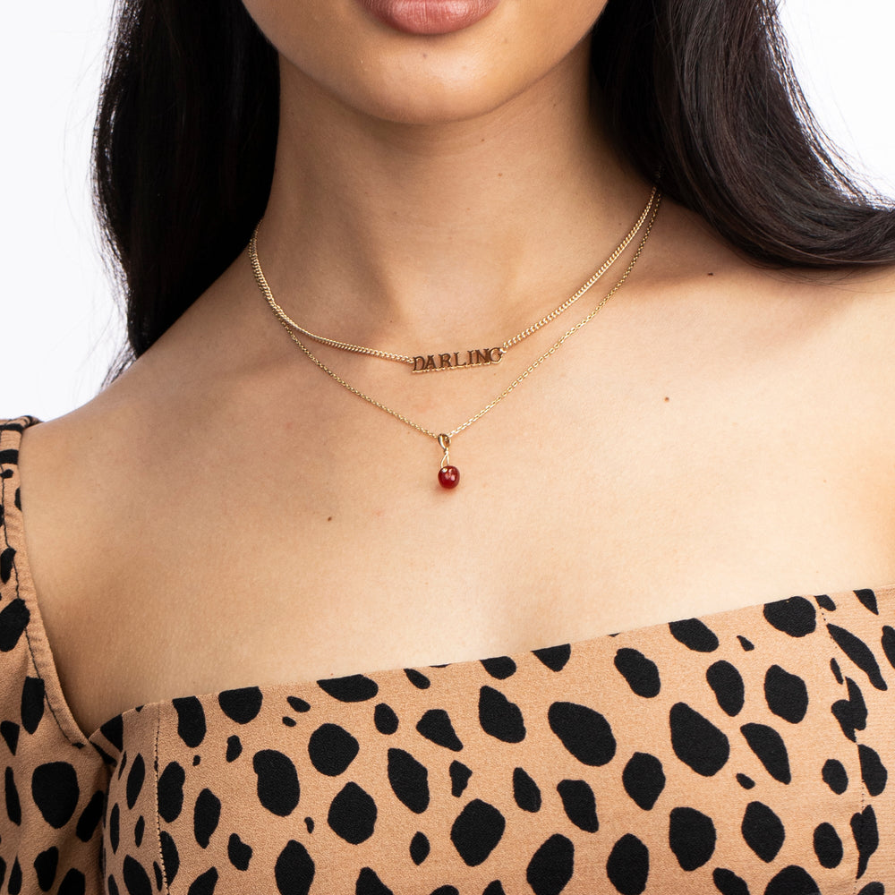 Cherry Baby Pendant by Ariel Gordon Jewelry - At Present Jewelry