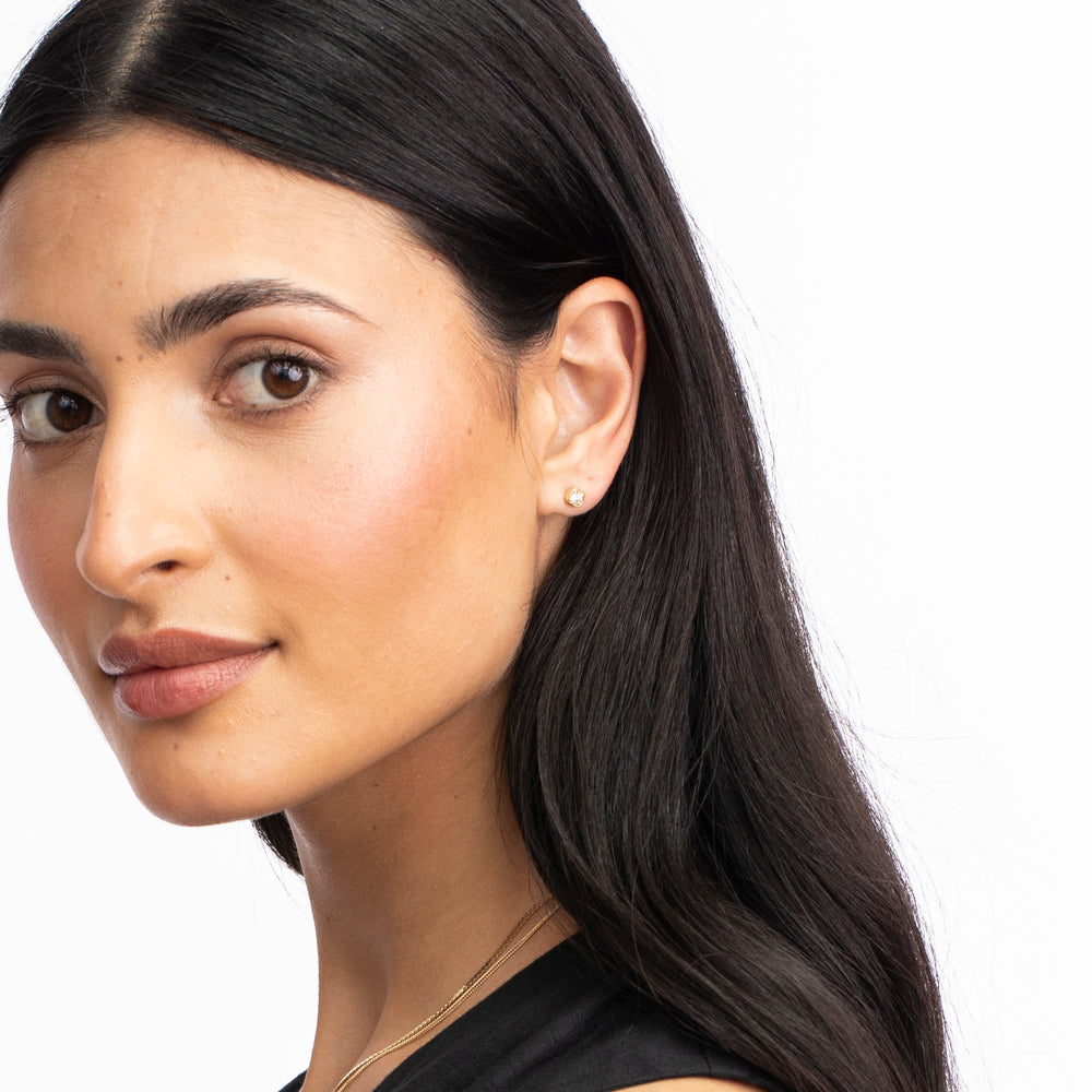 Grande Diamond Ace Studs by Ariel Gordon Jewelry - At Present Jewelry