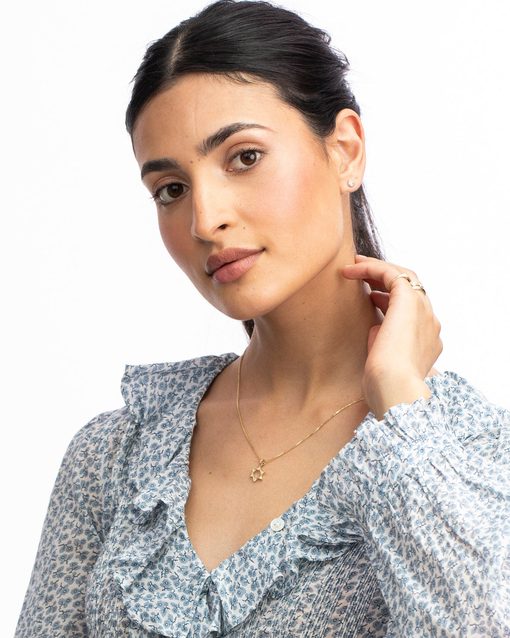 Diamond Star of David Talisman Charm by Ariel Gordon Jewelry - At Present Jewelry