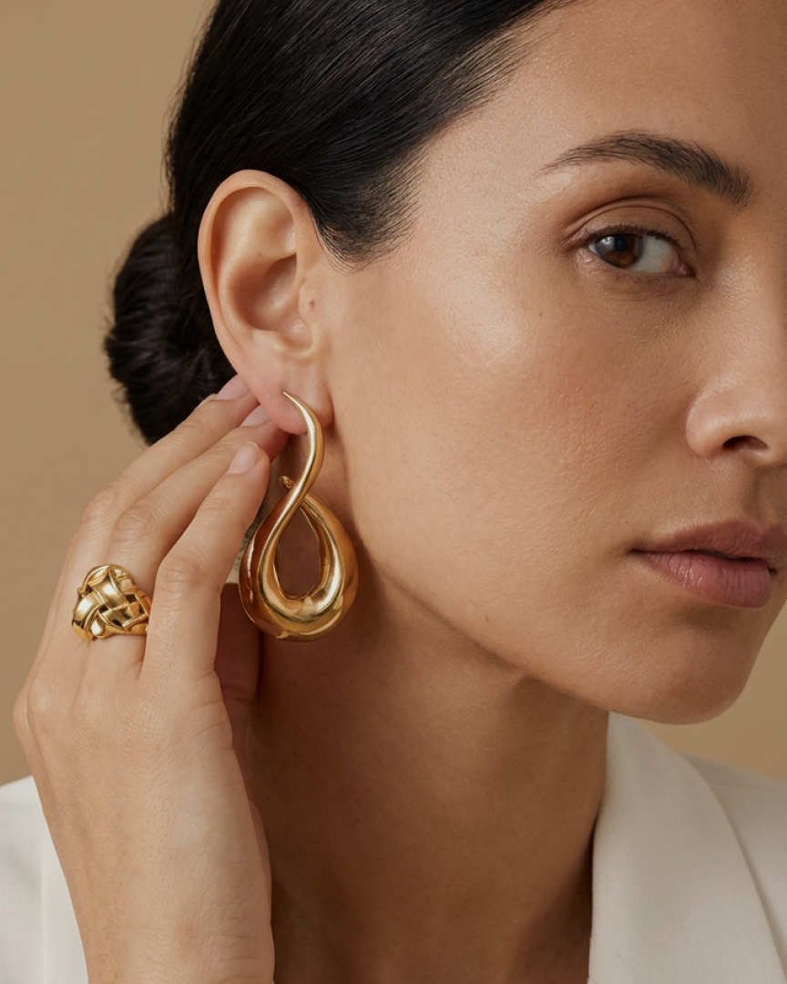 Smoke Earrings by Ariana Boussard-Reifel - At Present Jewelry