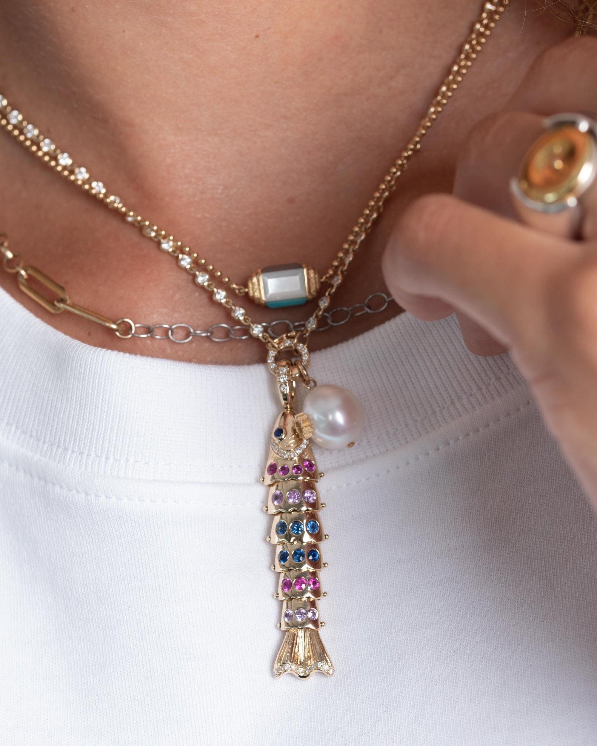 Swedish Fish Pendants by Eden Presley - At Present Jewelry