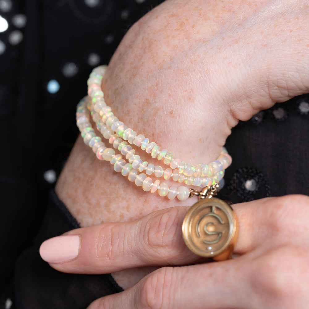 Twilight Opal Necklace by Encirkled Jewelry - At Present Jewelry