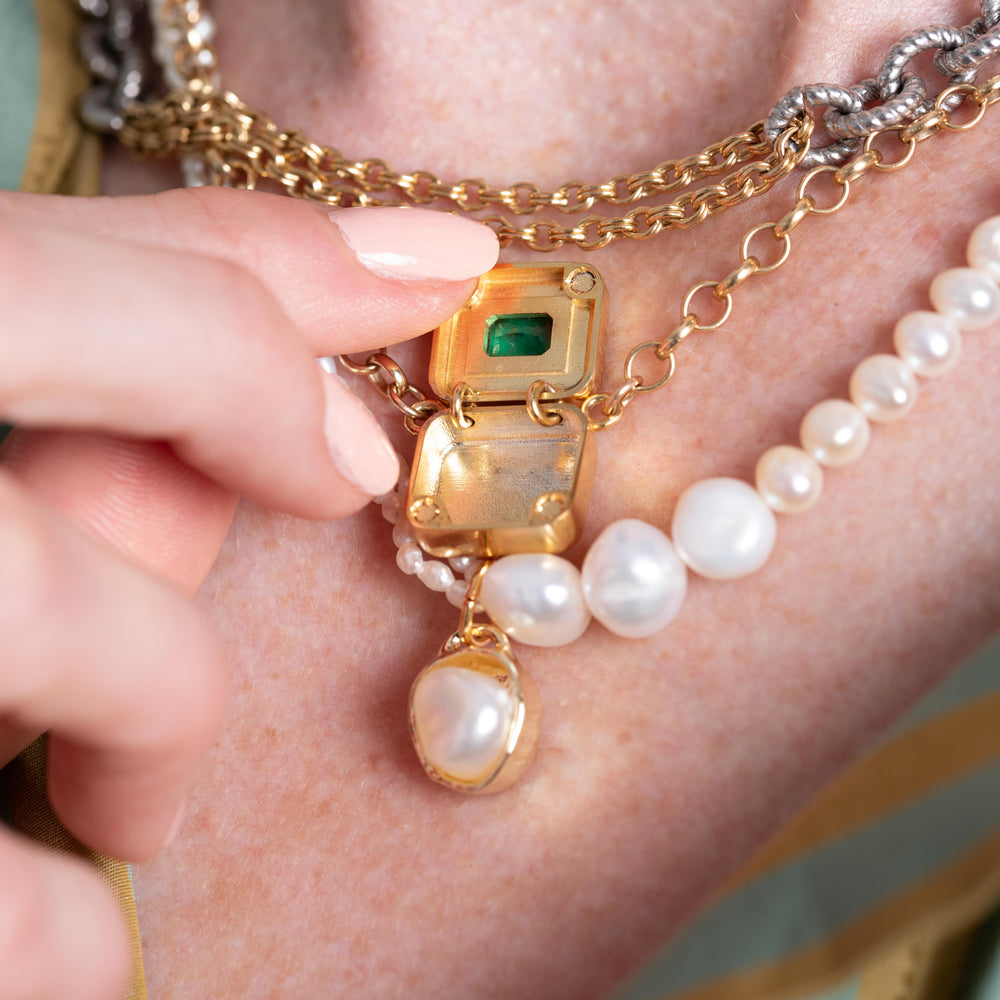 Love Note Locket Necklace by Monbouquette - At Present Jewelry