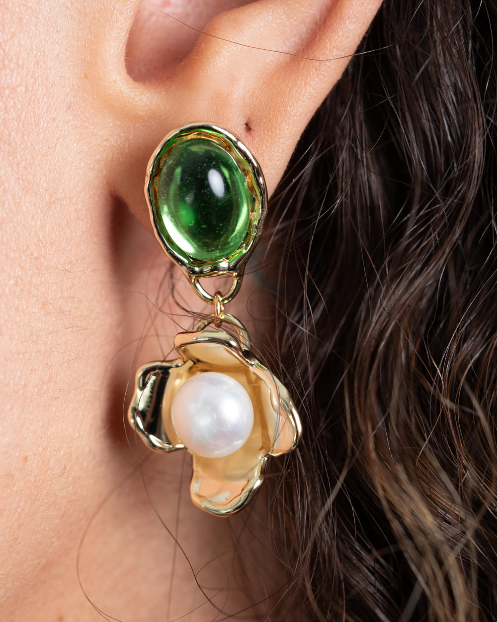 Peridot Earrings by Anita Berisha - At Present Jewelry