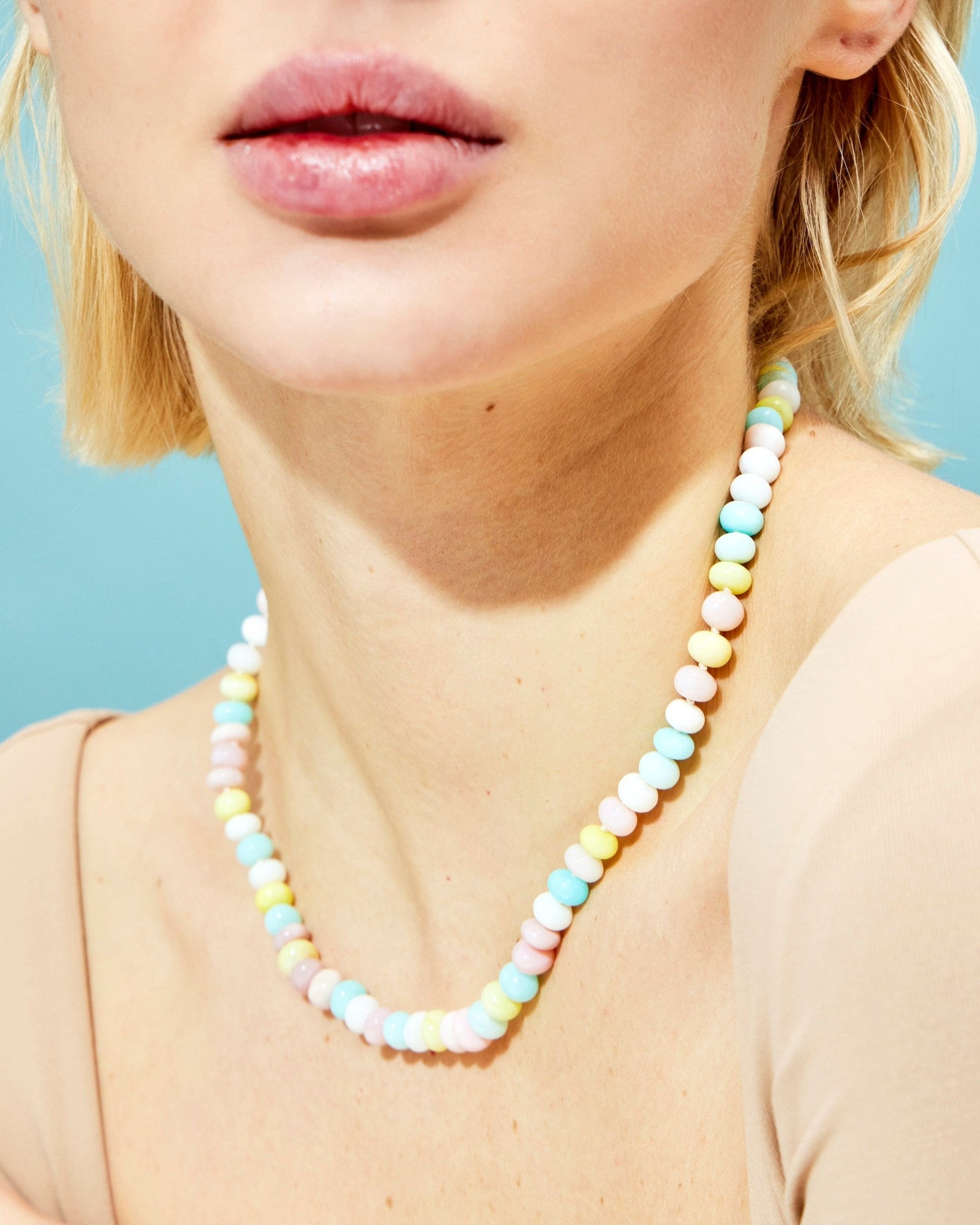 Candy Opal Gemstone Necklace by Encirkled Jewelry - At Present Jewelry