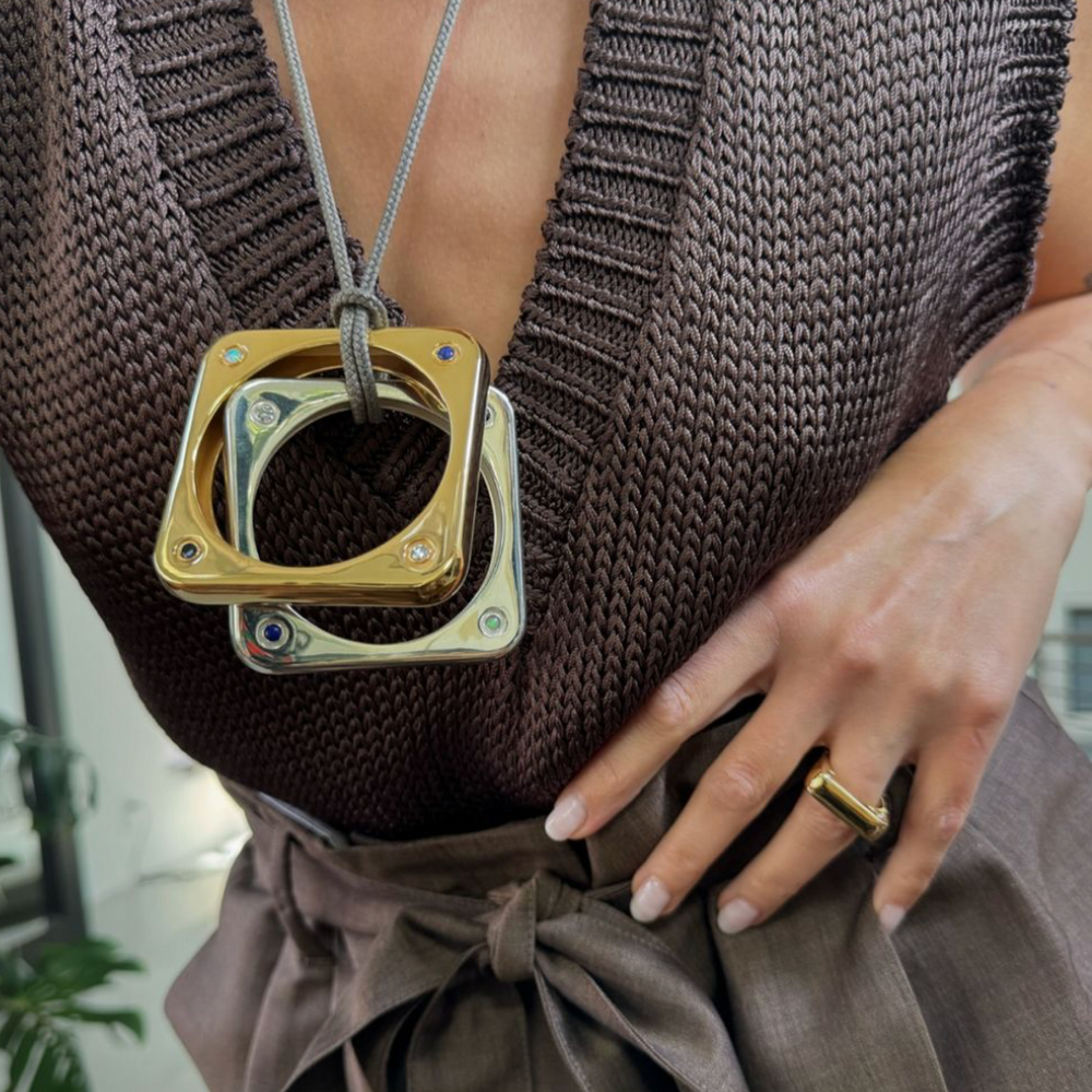 BOLD Bangle, Gold Plated by Jalil Johnson : At Present Collection - At Present Jewelry