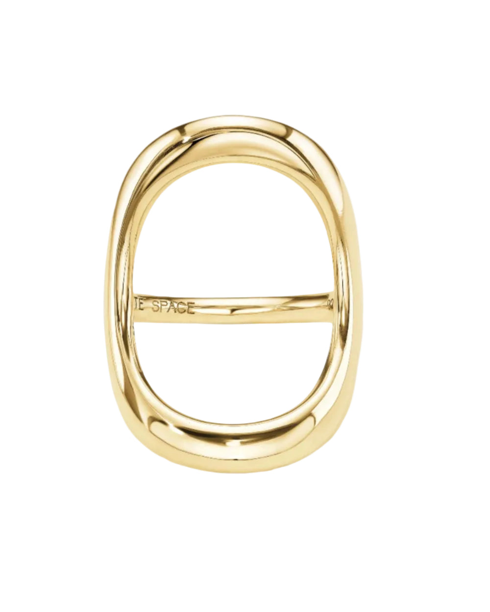 Bold Continuity Ring by White/Space - At Present Jewelry