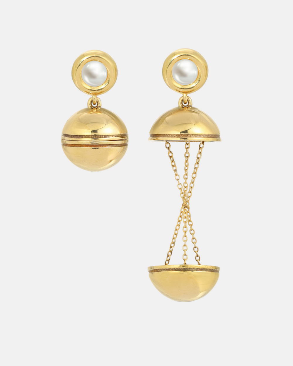 Bubble Hatch Earrings by Monbouquette - At Present Jewelry