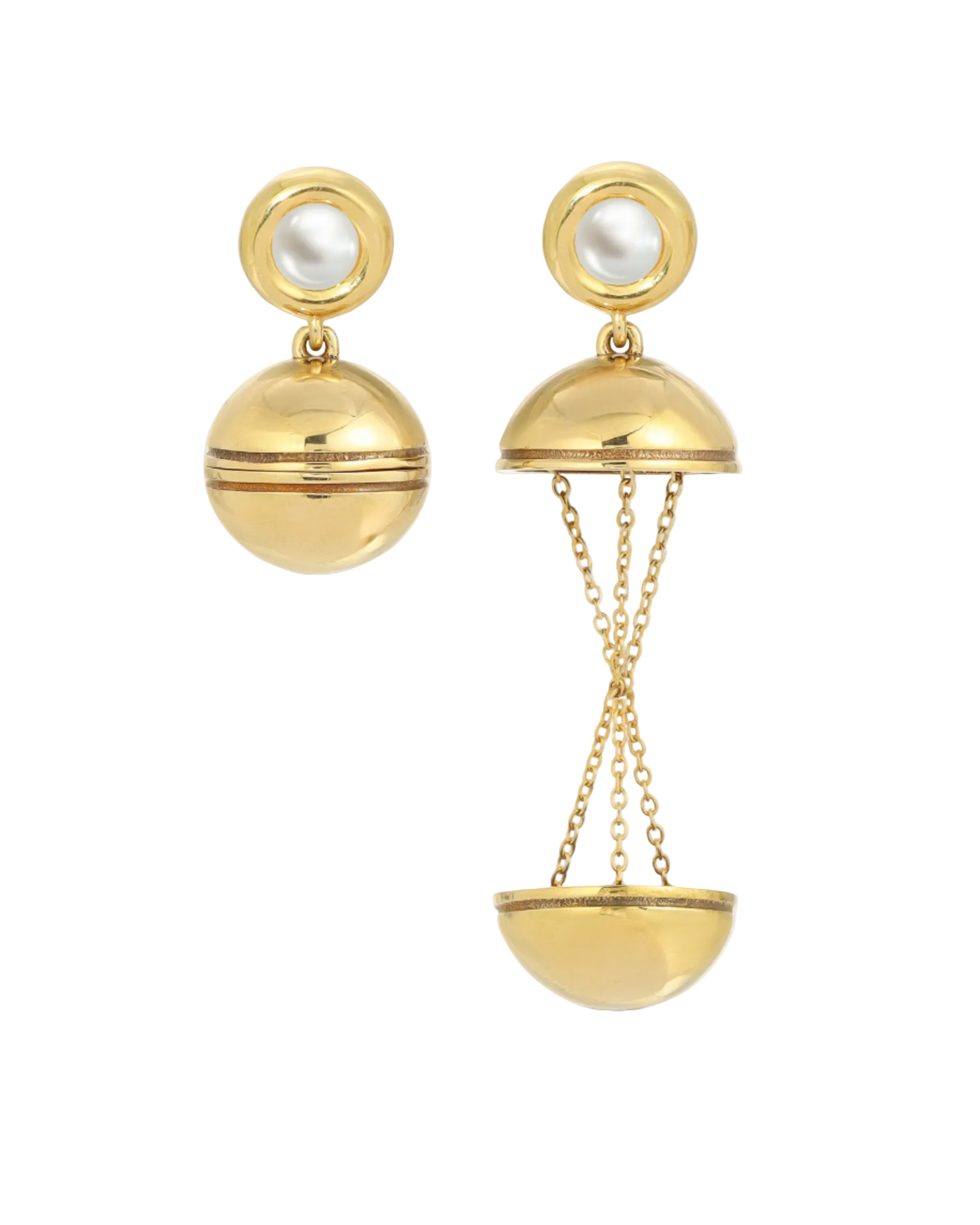 Bubble Hatch Earrings by Monbouquette - At Present Jewelry