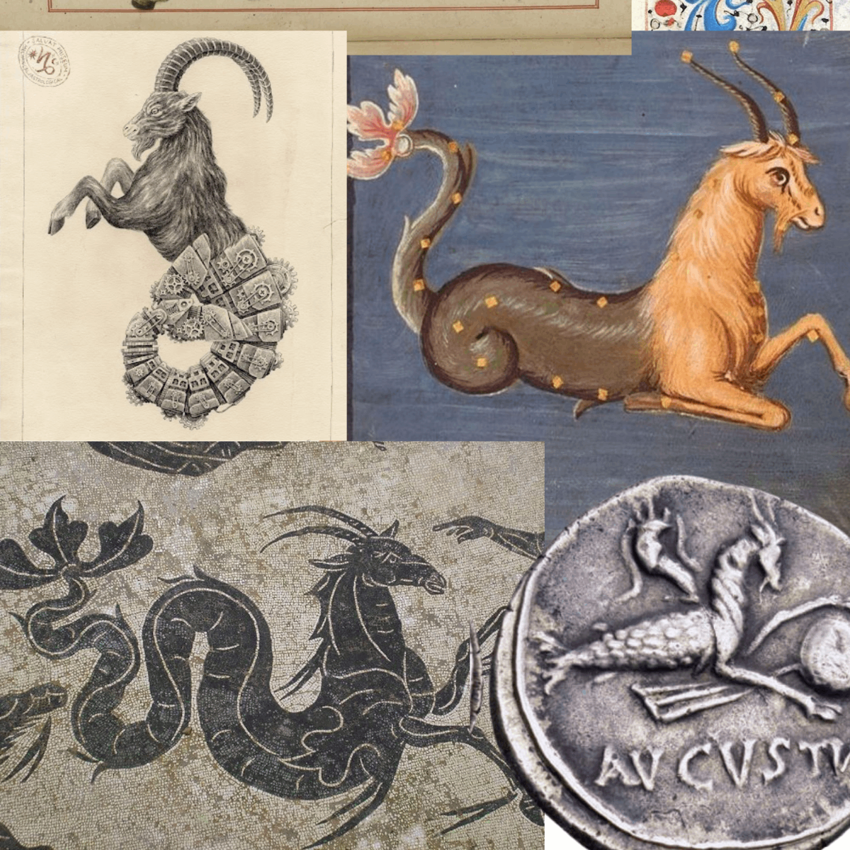 Capricorn Pendant Necklace by Carina Hardy - At Present Jewelry