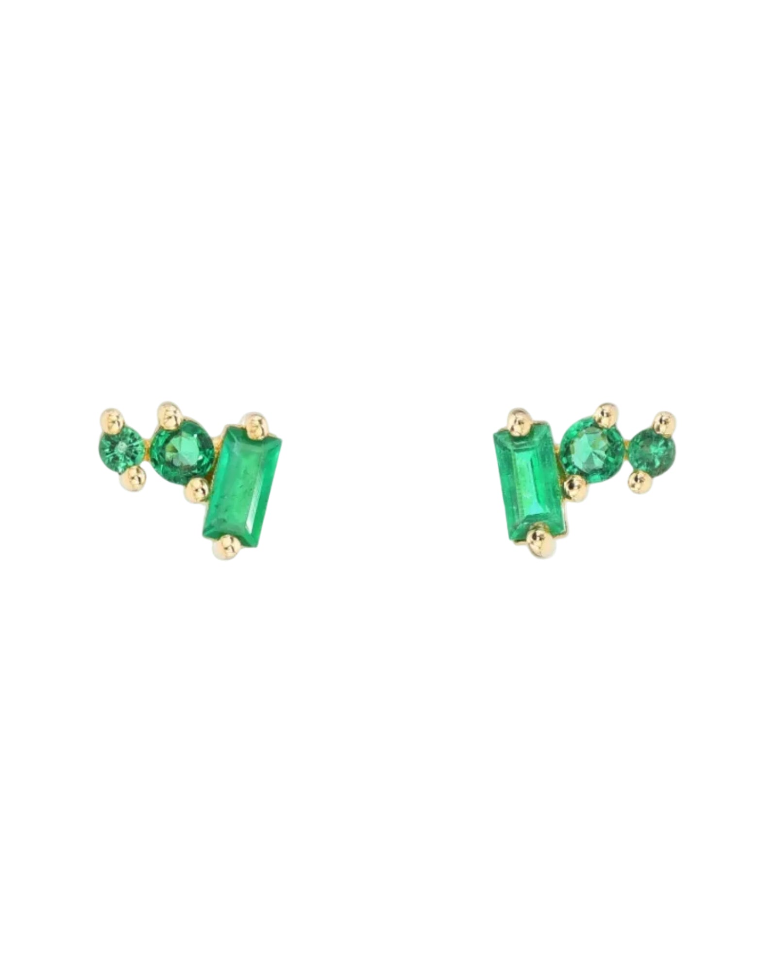 Gemstone Petite Post Earrings by Meredith Young - At Present Jewelry