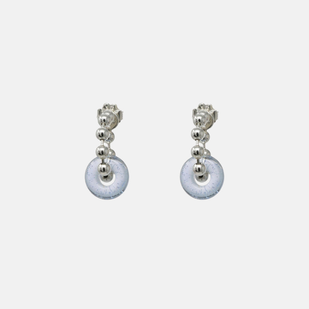 Donut Ball Hoop Earrings by CLED - At Present Jewelry