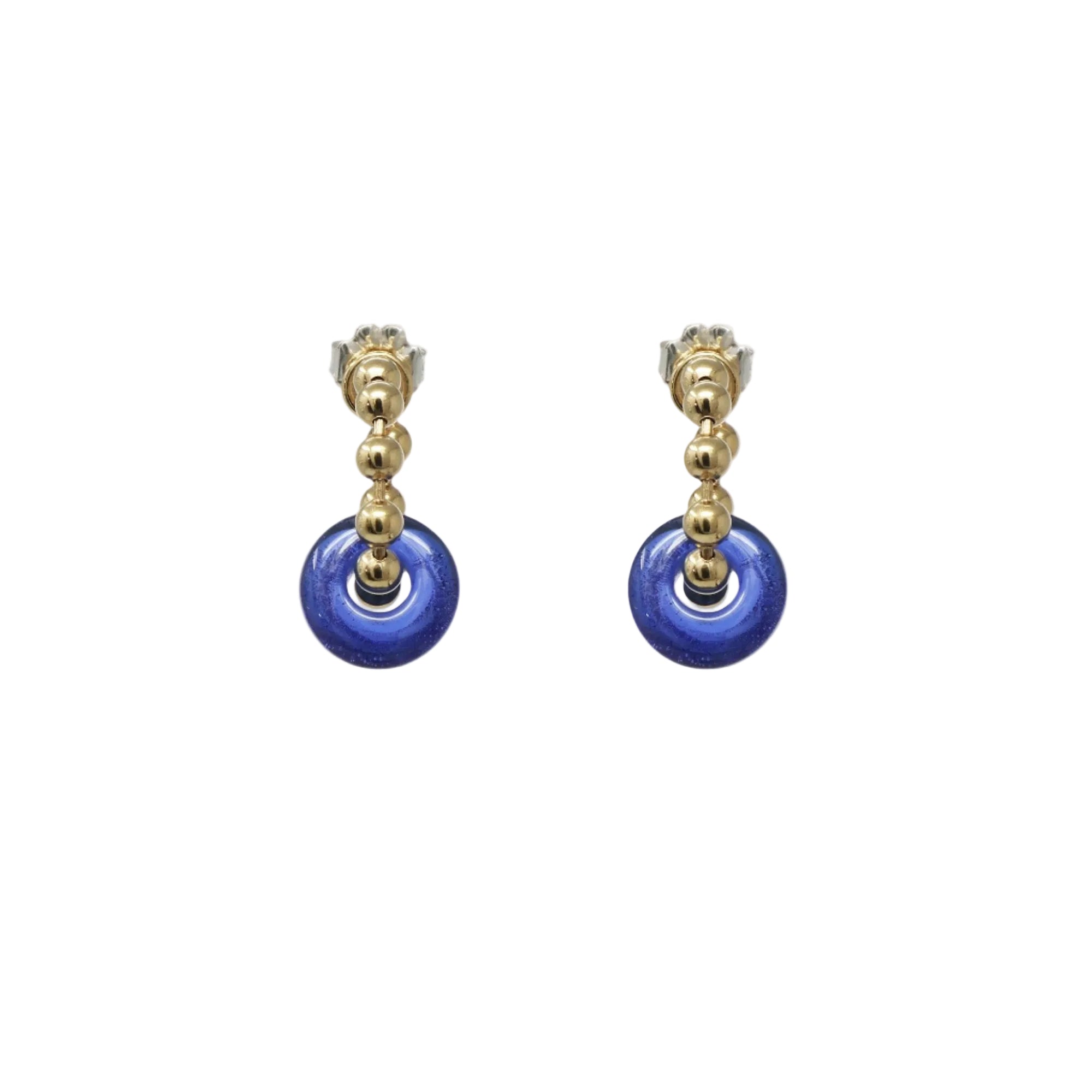 Donut Ball Hoop Earrings by CLED - At Present Jewelry