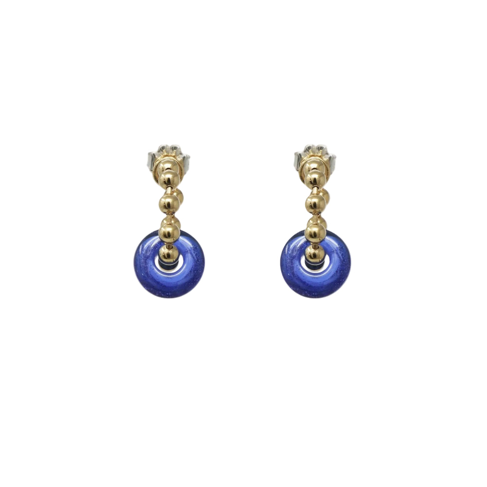 Donut Ball Hoop Earrings by CLED - At Present Jewelry